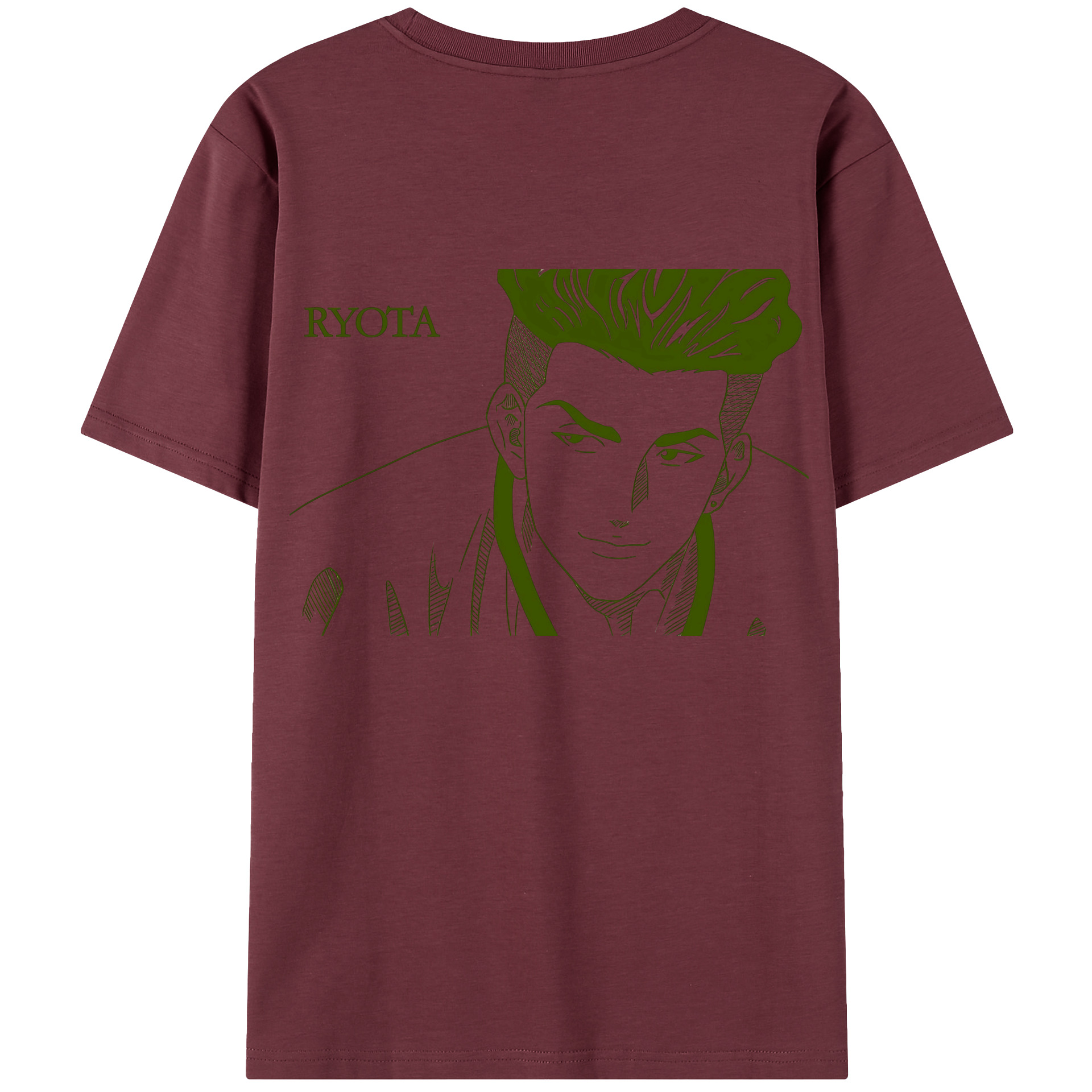 SLAM DUNK／スラムダンク 綿100％半袖Tシャツ（背面プリント）